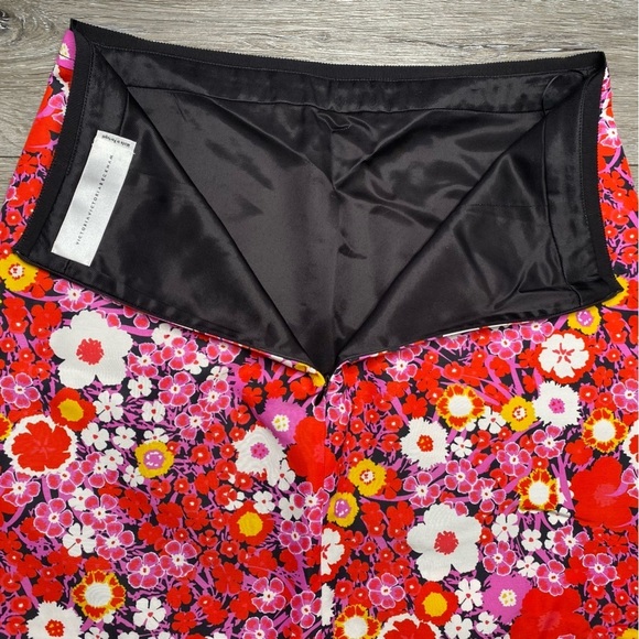 Victoria Victoria Beckham Women’s Printed Floral ALine Miniskirt Size 6 UK 10 - Picture 14 of 16